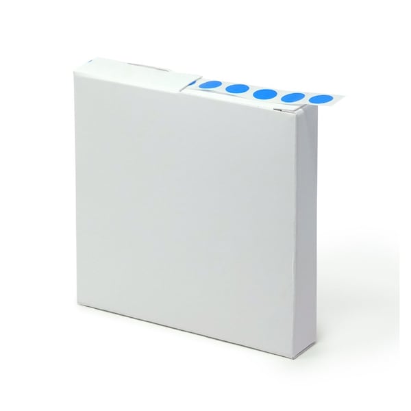 Label Rolls, Cryo, 9.5mm Dots, for 0.5-1.5mL Tubes, Blue, 1000PK